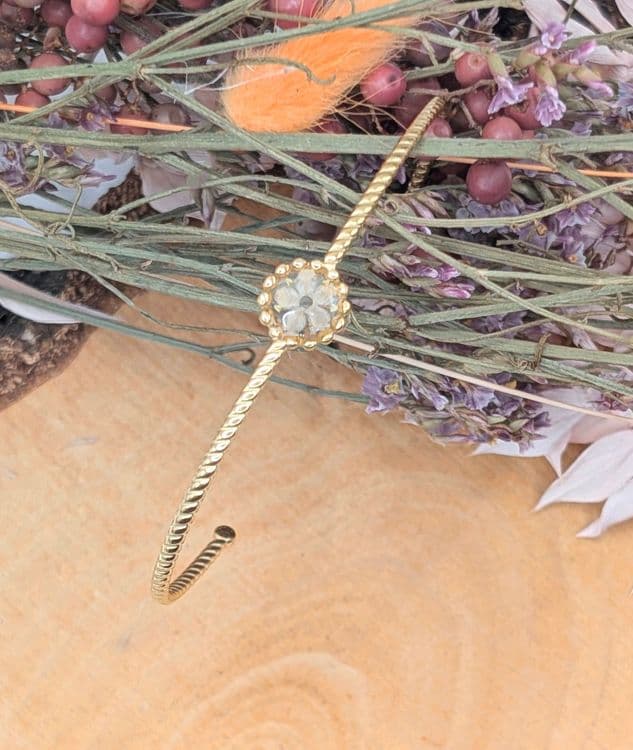 Bracelet tressé sureau